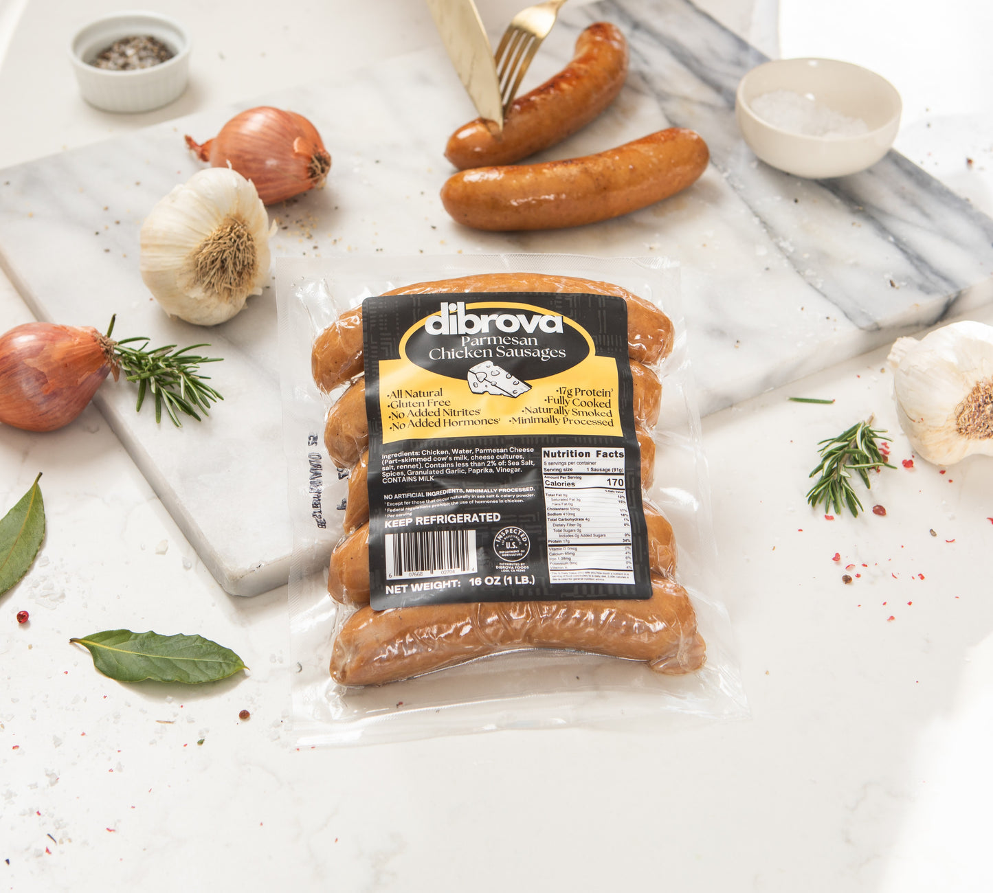 Chicken Parmesan Sausage