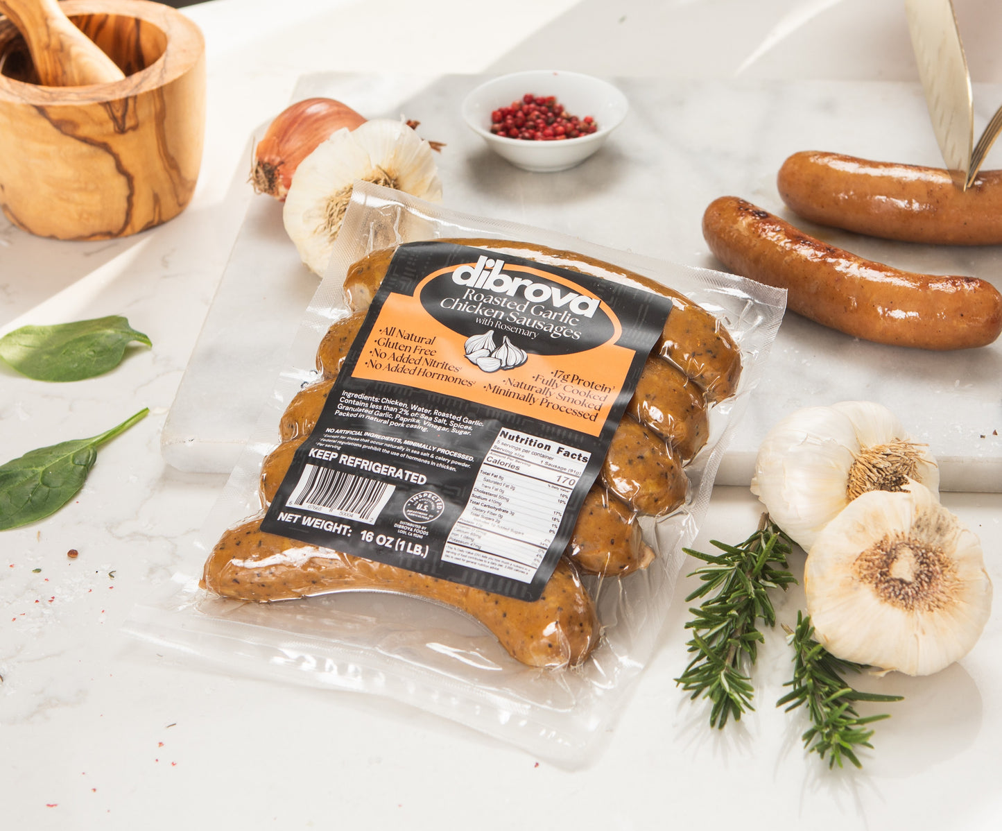 Roasted Garlic Sausage