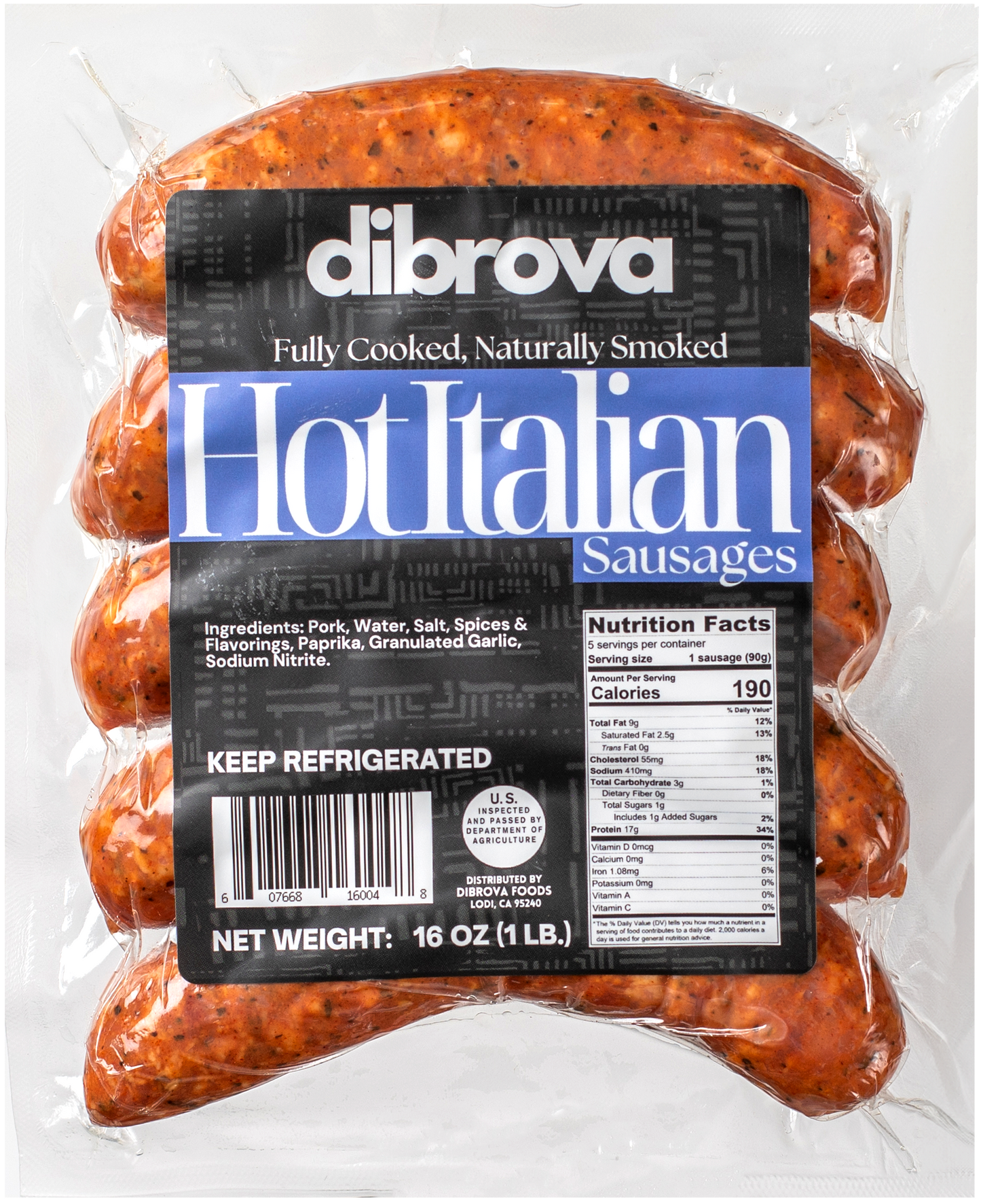 Hot Italian Sausage
