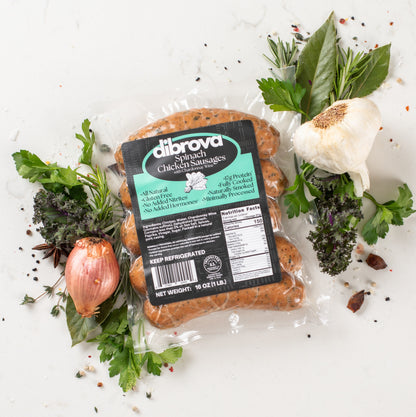 Chicken Spinach Sausage